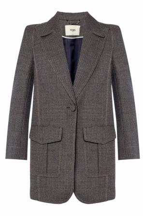 Single-vented wool coat, zdjęcie 1 Single-vented wool coat od Fendi